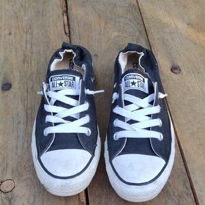 Converse Chuck Taylor All Star Shoreline,Elastic Back Collars Slip-on Shoes S 8